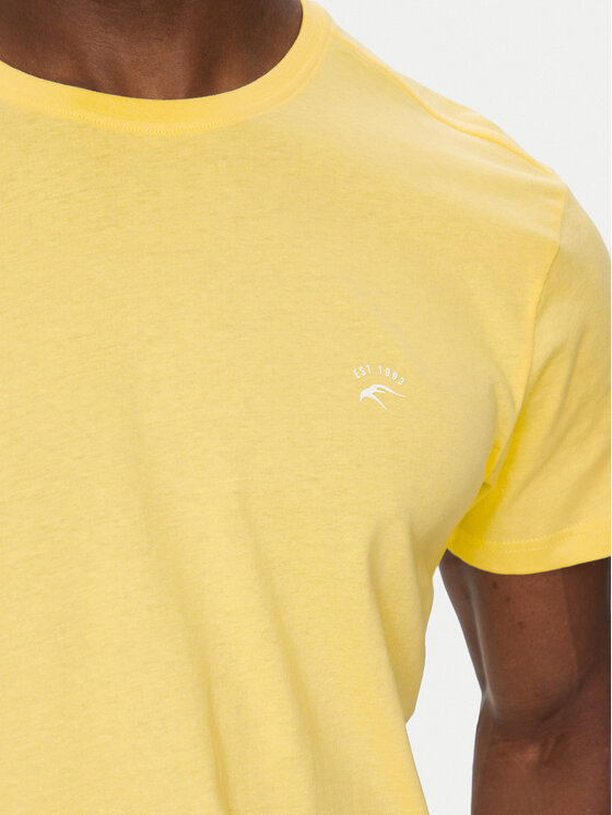 INDICODE INDICODE Футболка Kloge 40-915 Жовтий Regular Fit