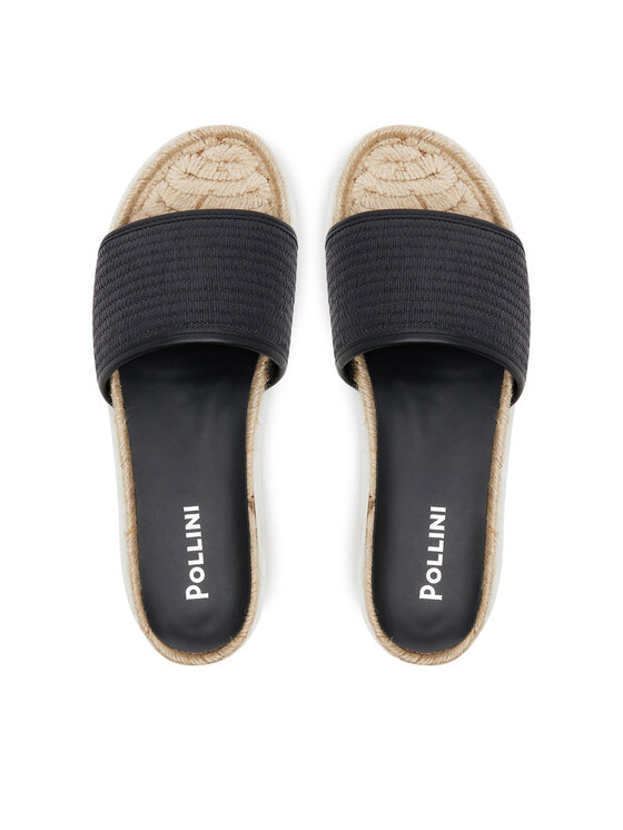 Pollini Espadrile Pollini SA28295G0MTN100A Crna