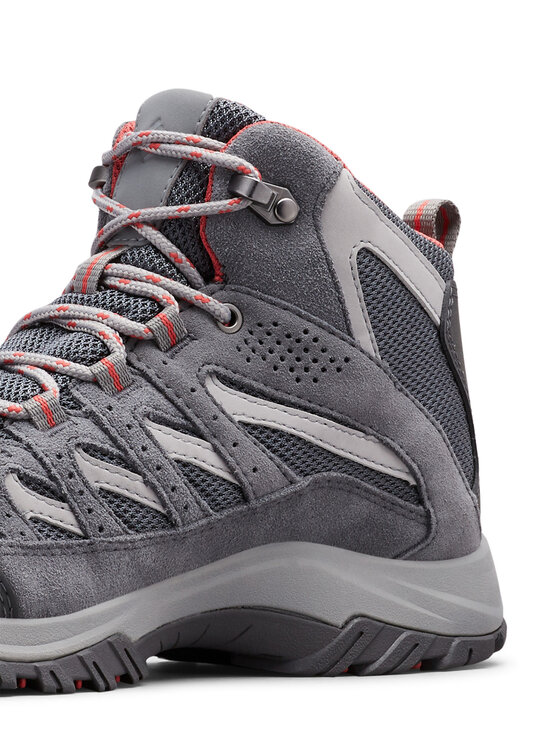 Columbia Παπούτσια πεζοπορίας Columbia Crestwood Mid Waterproof 2099861 Γκρι