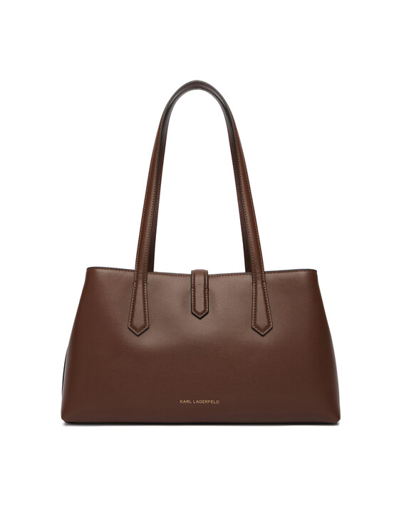 KARL LAGERFELD Дамска чанта KARL LAGERFELD B1W30095 Кафяв