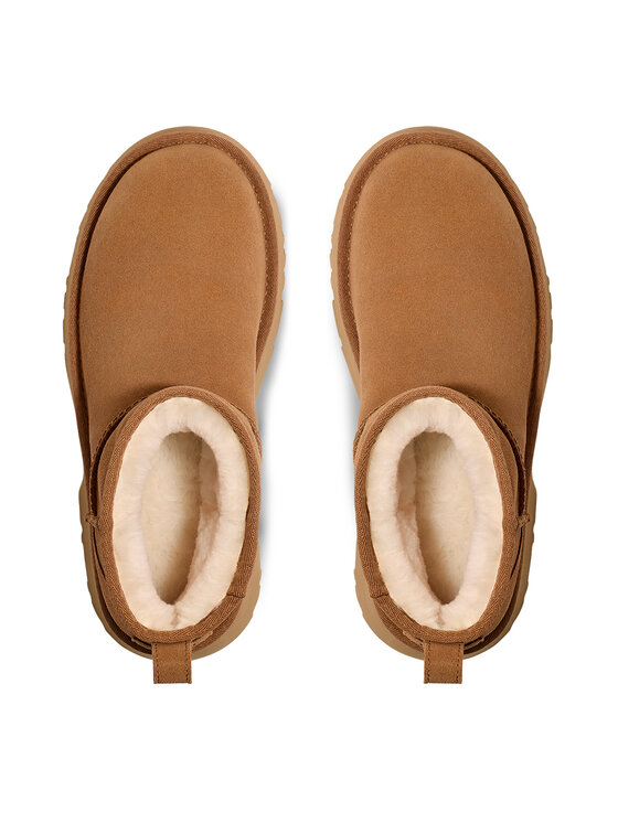 Ugg Snehule Ugg W Classic Ultra Mini Heights 1158311 Hnedá