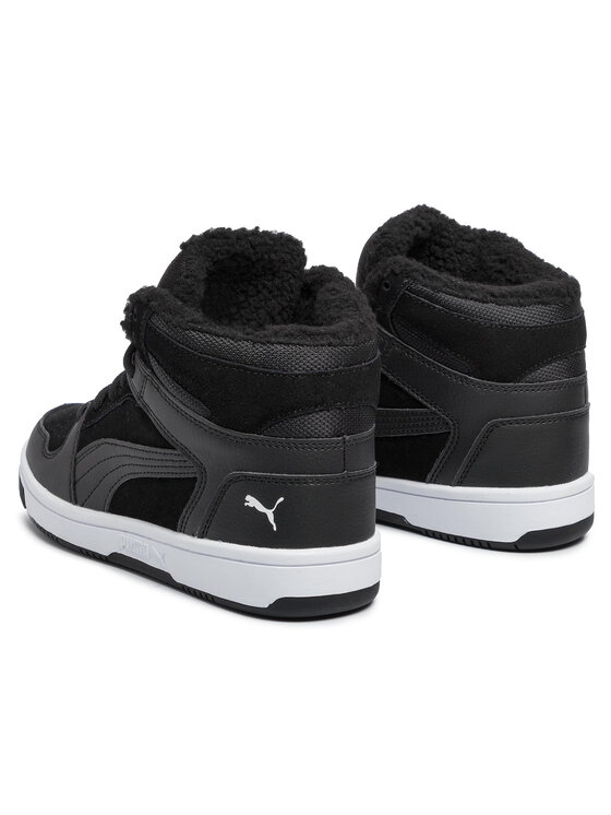 Puma Superge Puma Rebound Layup Fur SD Jr 370497 01 Črna