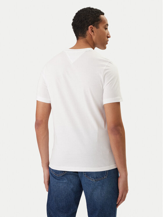 Tommy Hilfiger Tommy Hilfiger Camiseta Brand Love Box MW0MW42366 Blanco Regular Fit