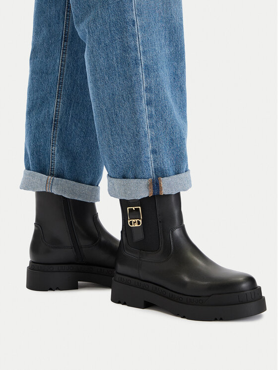 Liu Jo Členková obuv Liu Jo Love 63 SF5067 P0102 Čierna