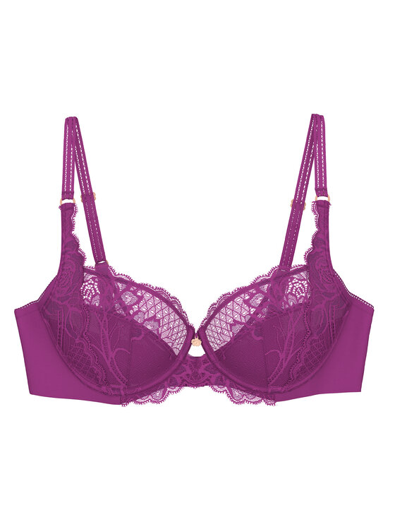 Triumph Triumph Бюстгальтер з підкладкою Wild Peony Florale 10209608 Фіолетовий