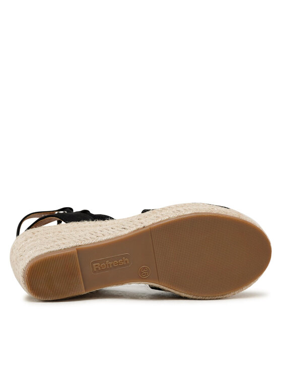Refresh Espadrilės Refresh 79808 Juoda