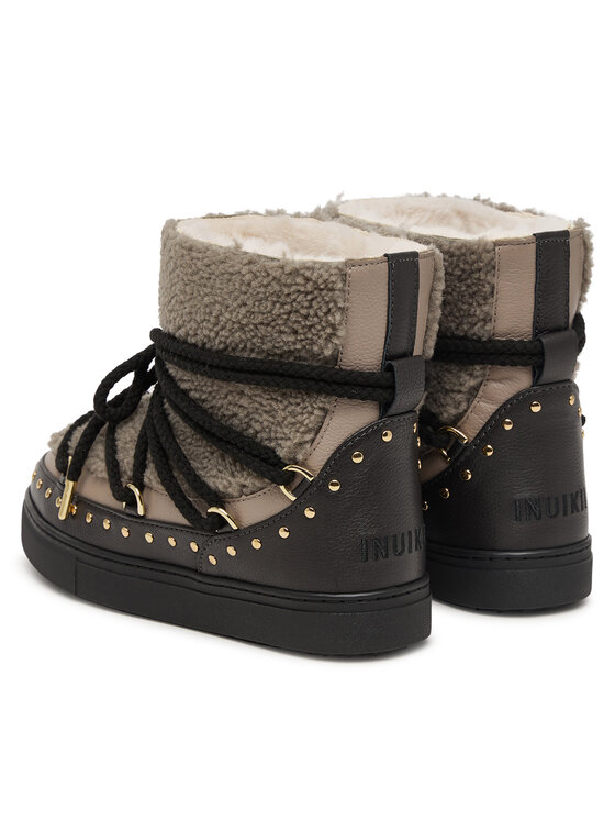 Inuikii Μπότες Χιονιού Inuikii Curly Rock 1001.003.0072 Καφέ