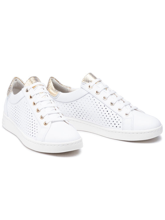 Geox Sneakersy Geox D Jaysen B D151BB 085CF C0232 Biela
