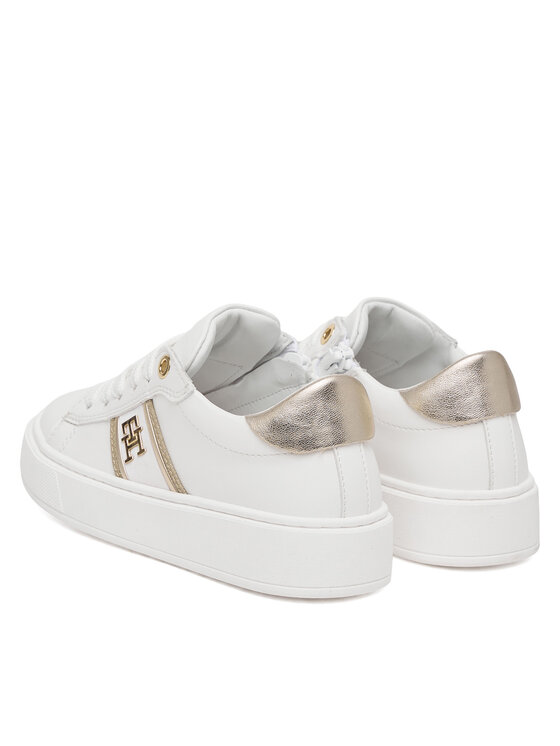 Tommy Hilfiger Сникърси Tommy Hilfiger T4A9-34421-1281 M Бял