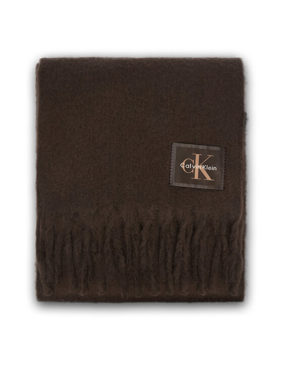 Calvin Klein Šál Calvin Klein LV04F8105G Tmavě hnědá