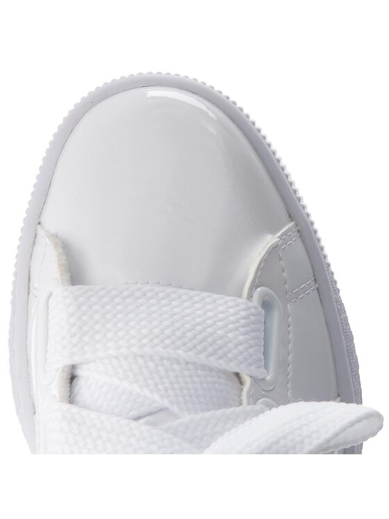 Puma Сникърси Puma Basket Heart Patent 363073 02 Бял