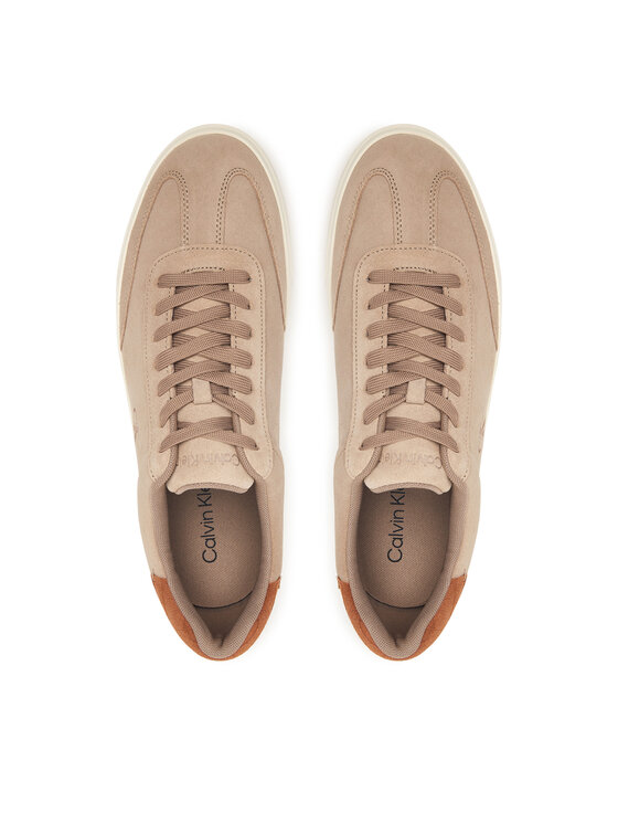 Calvin Klein Αθλητικά Calvin Klein Low Prof Cupsole Laceup Croc Bt HM0HM02285 Μπεζ
