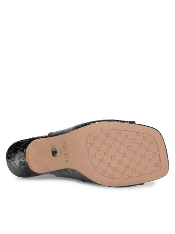 Nine West Sandale Nine West FF-1065 Crna