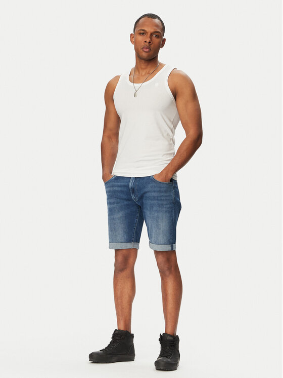 G-Star Raw G-Star Raw Conjunto de camisetas de tirantes D25476-3310 Blanco Regular Fit