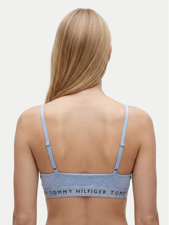 Tommy Hilfiger Tommy Hilfiger Bralette UW0UW05715 Azul claro