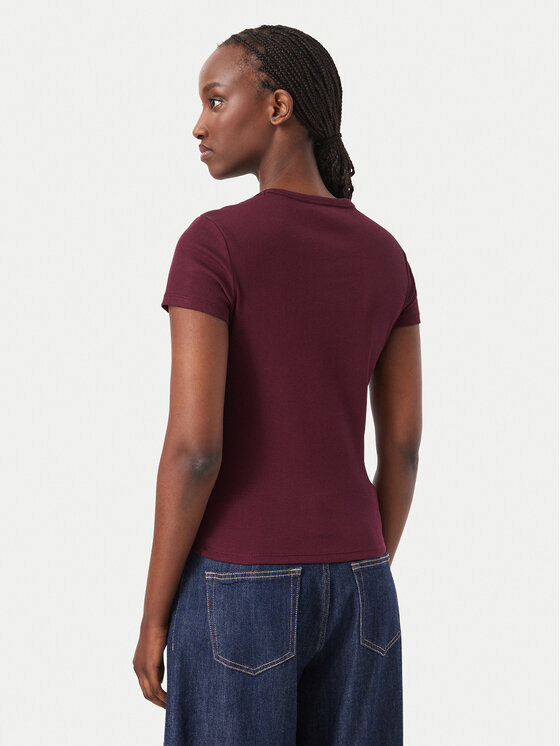 Tommy Jeans Tommy Jeans Camiseta EssentialDW0DW17383 Violeta Slim Fit