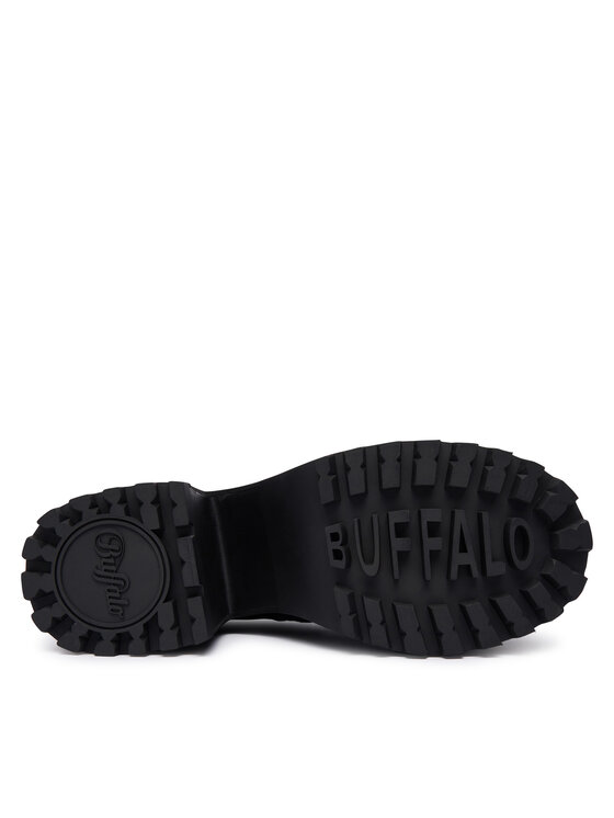 Buffalo Botine Buffalo Killah Zip Boot Mid 1622374 Negru