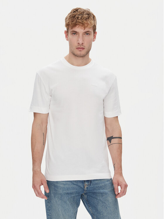 Calvin Klein Calvin Klein Marškinėliai K10K112749 Balta Comfort Fit
