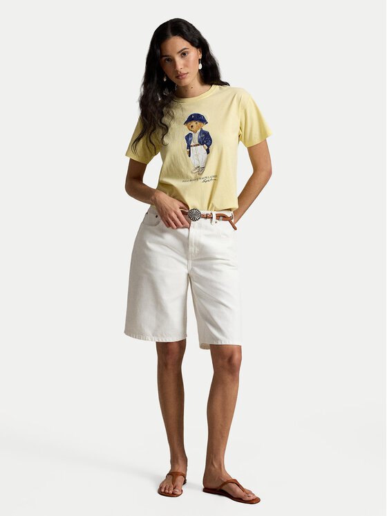Polo Ralph Lauren Polo Ralph Lauren Camiseta 211B17792001 Amarillo claro Regular Fit