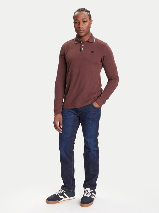Wrangler Wrangler Polo 112371508 Marrón Regular Fit