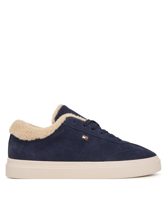 Tommy Hilfiger Superge Tommy Hilfiger Th Chic Cupsole Wl FW0FW09597 Mornarsko modra