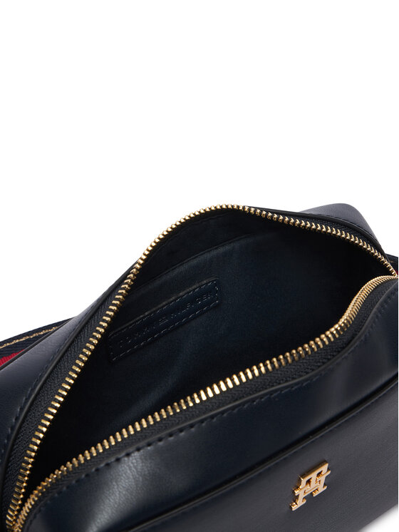 Tommy Hilfiger Дамска чанта Tommy Hilfiger Th Joy Camera Bag Corp AW0AW19315 Тъмносин