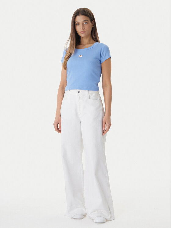 Calvin Klein Jeans Calvin Klein Jeans Póló LV047C200G Kék Regular Fit