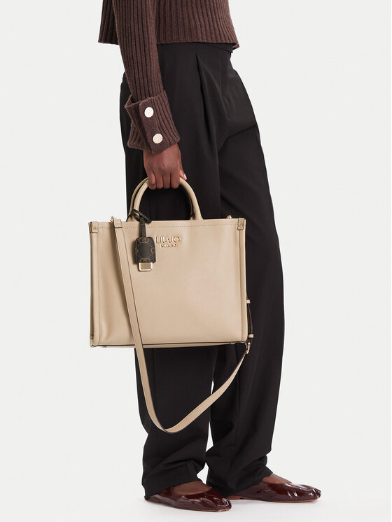 Liu Jo Kabelka Liu Jo Ecs M Tote AF5206 E0058 Béžová