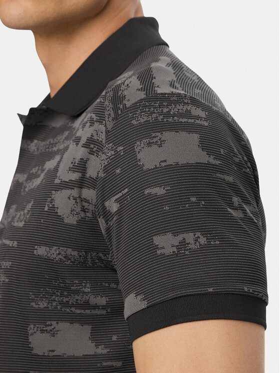 BOSS BOSS Polo Active Repeat 50558583 Negro Slim Fit
