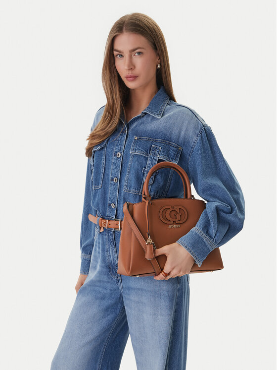 Guess Сумка Guess Isola HWBG99 05060 Коричневий