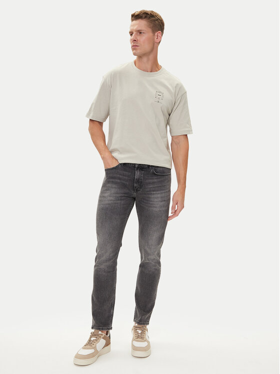 BOSS BOSS Camiseta Te_Voyage 50546370 Beis Relaxed Fit
