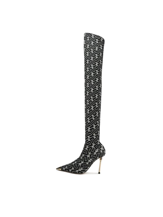 Elisabetta Franchi Чоботи Elisabetta Franchi SA-33L-36E2 Чорний