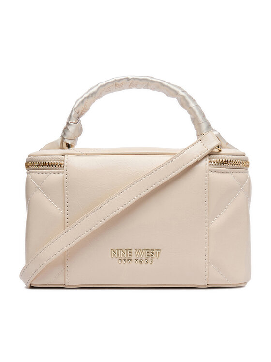 Nine West Дамска чанта Nine West EO-Delancey Moon-KS2575-1 Екрю