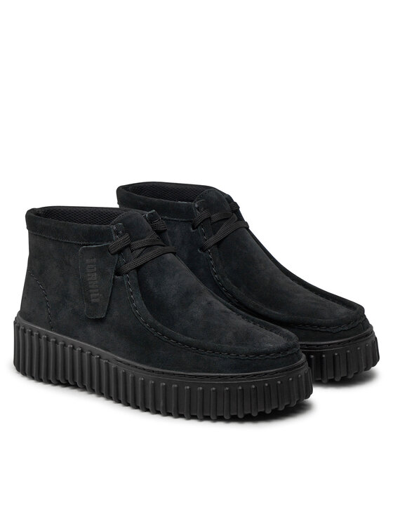 Clarks Черевики Clarks Torhill Moss 26179360 Чорний