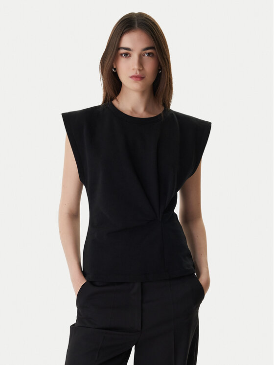BOSS BOSS Camiseta 50554276 Negro Regular Fit
