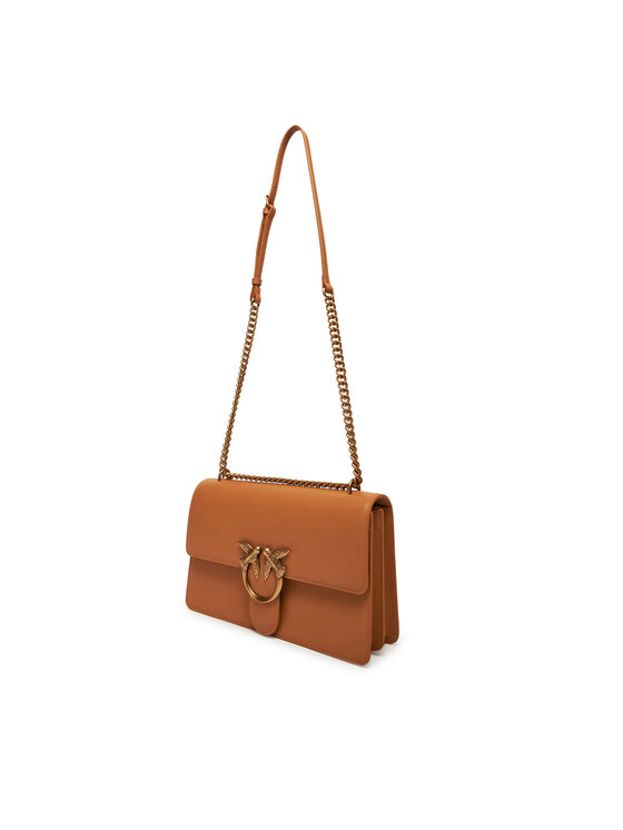 PINKO Kabelka PINKO Love One Classic Dc PE 25 PCPL 100941 A0F1 Hnedá