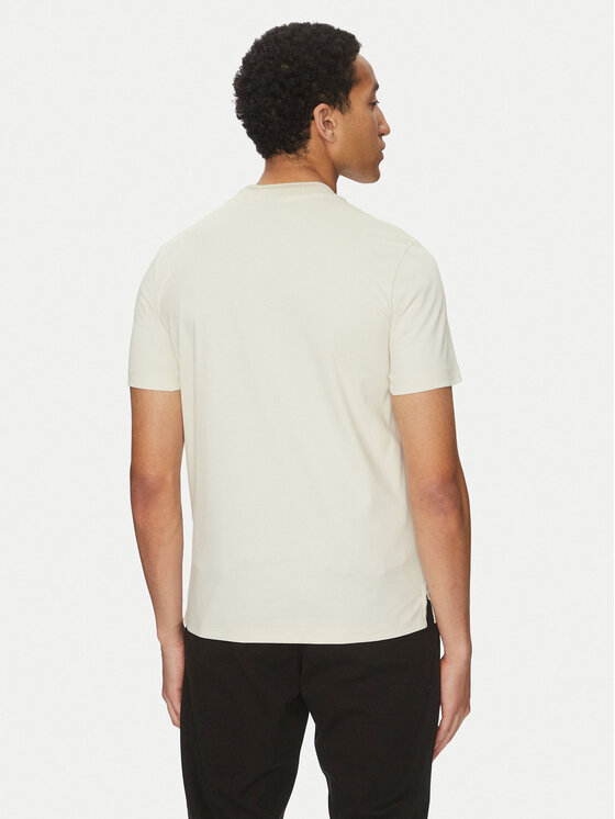 BOSS BOSS Marškinėliai H-Tessler 199 50531793 Écru Slim Fit
