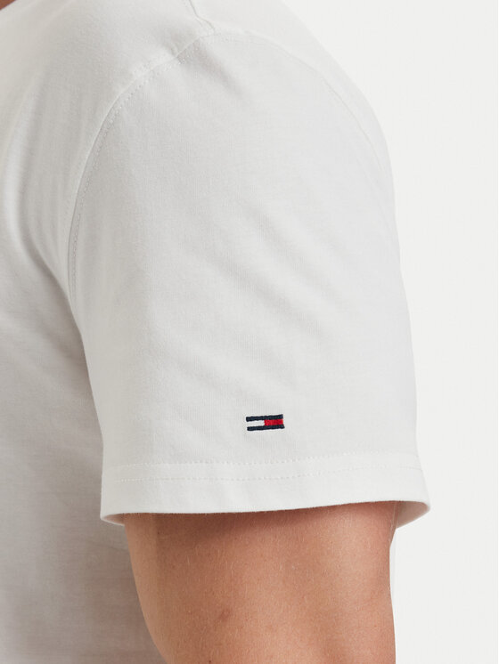 Tommy Jeans Tommy Jeans Camiseta DM0DM23175 Blanco Regular Fit