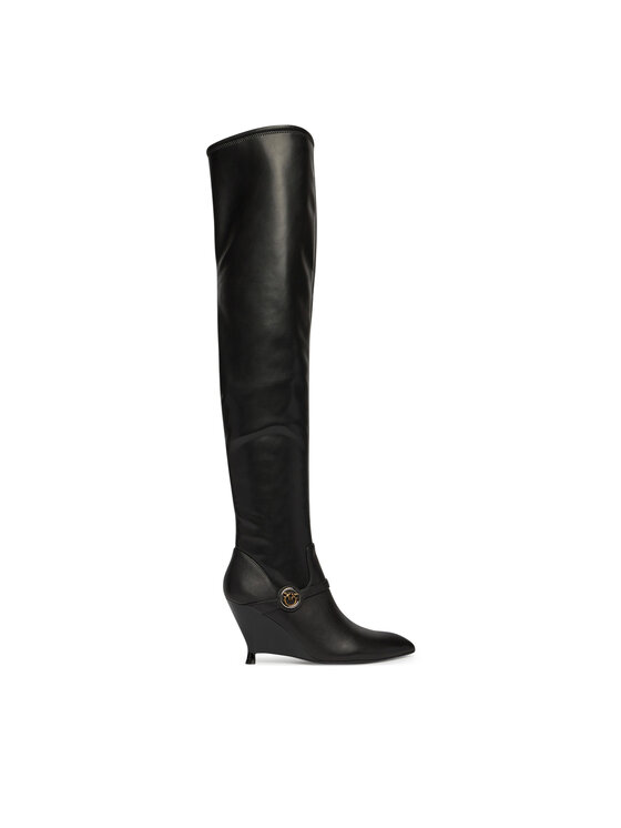 PINKO Kozaki PINKO Gwen 07 SD0647E028 Czarny