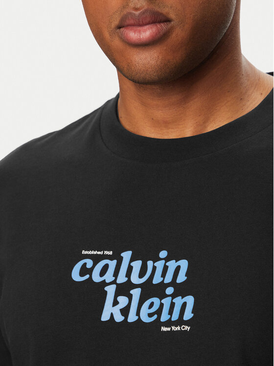 Calvin Klein Jeans Calvin Klein Jeans Camiseta SS 20S  LV04RG815G Negro Regular Fit