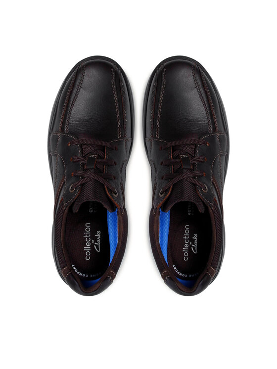 Clarks Półbuty Clarks Bradley Walk 261533267 Brązowy