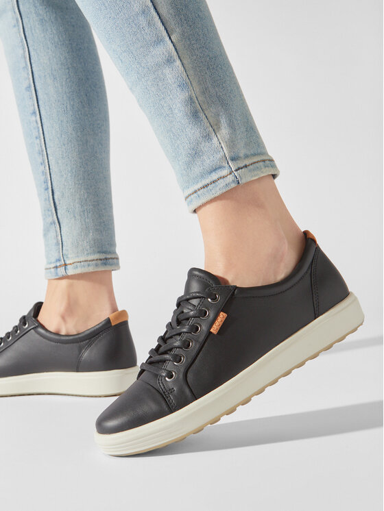 ECCO Sneakersy ECCO Soft 7 Ladies 43000301001 Čierna