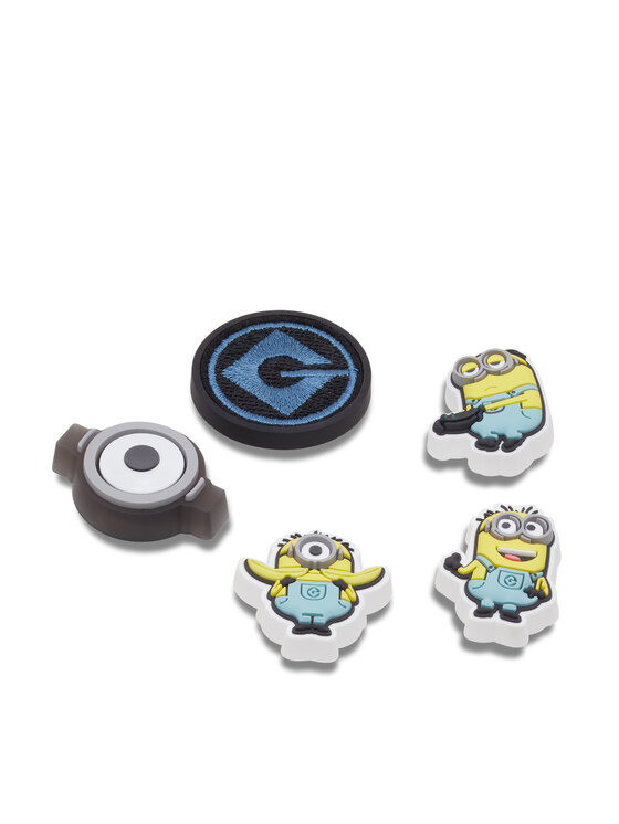 Crocs Apavu rotājums Crocs Jibbitz Minions 5pck 10012725 Daudzkrāsains