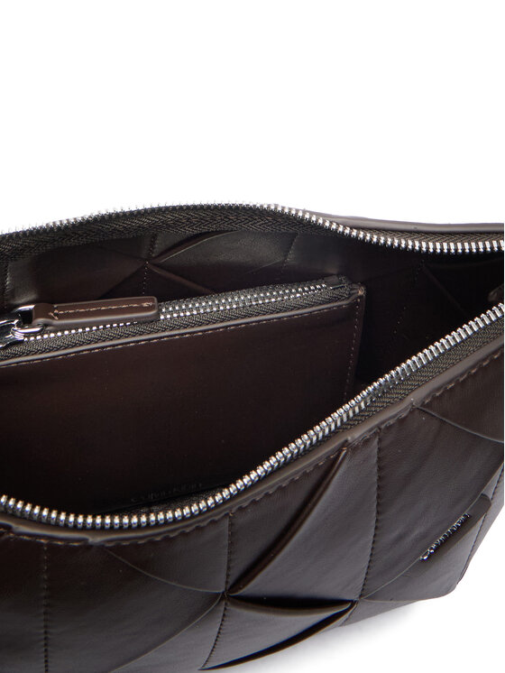 Calvin Klein Soma Calvin Klein Woven Shoulder Bag LV04F3546G Brūns