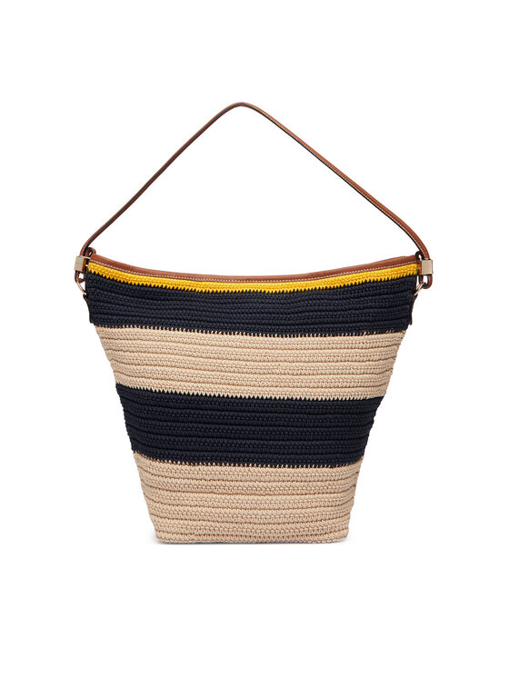 Tommy Hilfiger Bolso Tommy Hilfiger Th Nautical Bucket Crochet Str AW0AW18814 De color