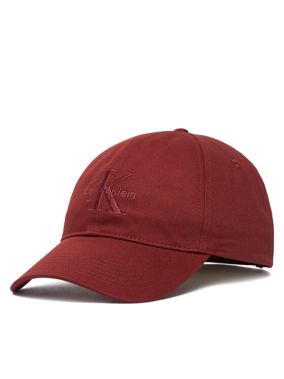 Calvin Klein Cappellino Calvin Klein Monologo Embroidery Baseball Cap LV04G5004G Rosso