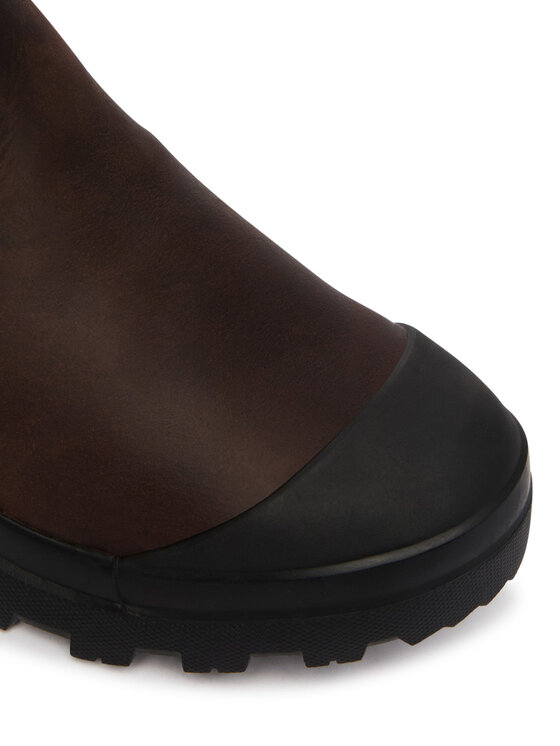 EMU Australia Kotníková obuv s elastickým prvkem EMU Australia Ragoona Trek W13384 Hnědá