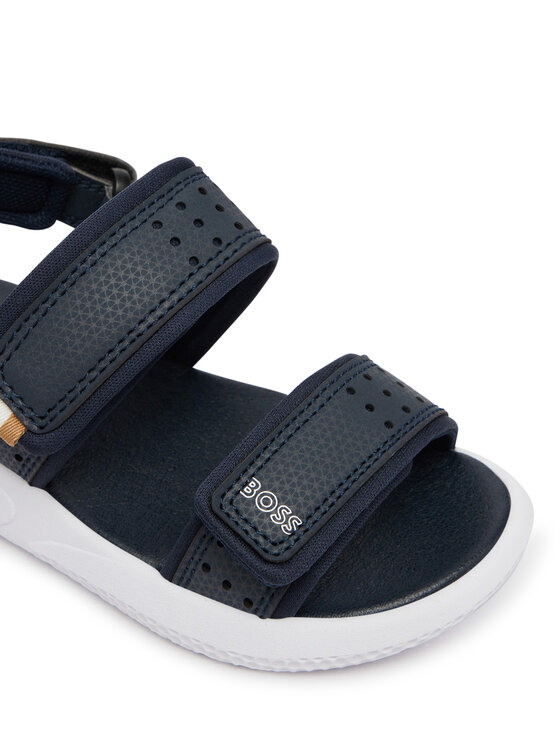 BOSS Sandale BOSS J52823 S Bleumarin