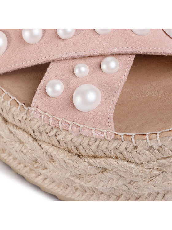Eva Minge Espadrilky Eva Minge EM-14-07-000733 Ružová