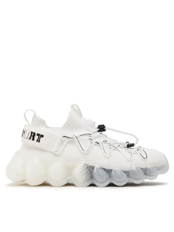 Plein Sport Снікерcи Plein Sport The Bubble Gen.X.02 Tiger SACS USC0432 STE003N Білий